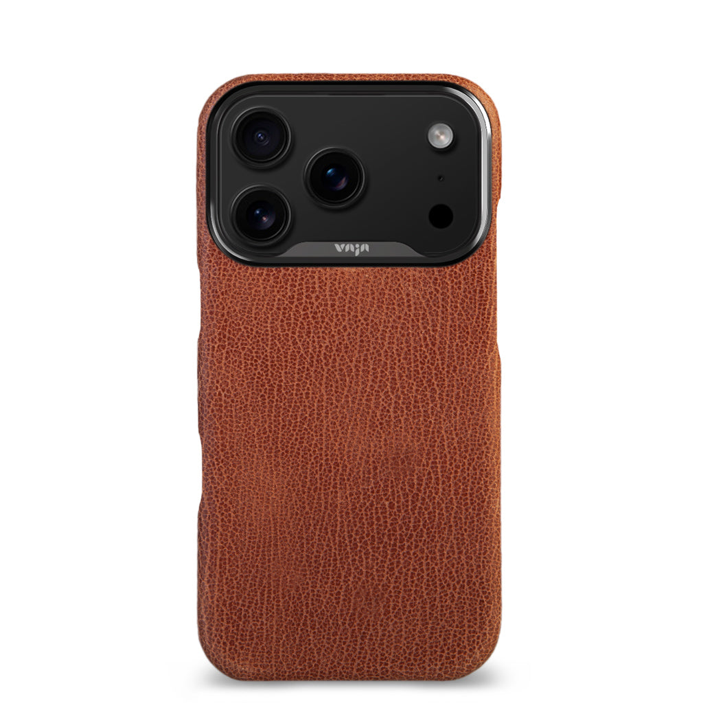 Grip – iPhone 17 Pro leather case V-Magsafe - Parma Clove
