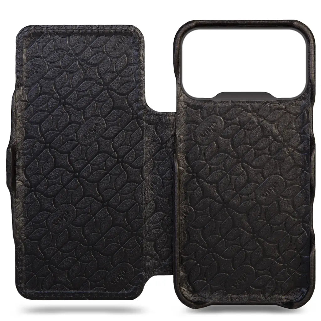 Folio - iPhone 17 Pro Max Leather Case V-Mag - Vaja
