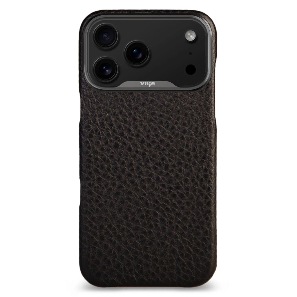 Handmade leather Grip case for iPhone 17 Pro Max GTX Black and Rosso Handmade leather Grip case for iPhone 17 Pro Max GTX Black and Rosso