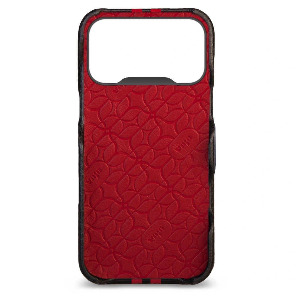 Grip – iPhone 17 Pro Max leather case V-Magsafe - Vaja