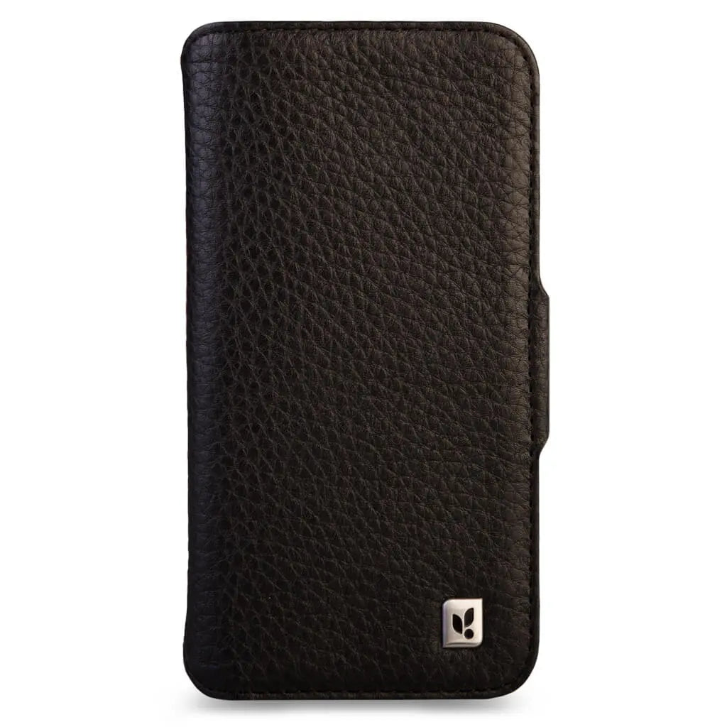 Wallet – iPhone 17 Pro Max leather case with Magsafe - Floater Black