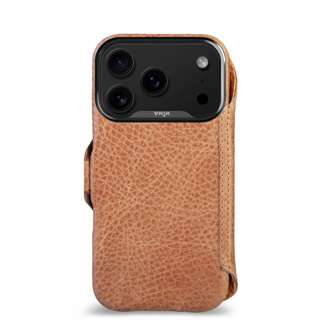 Wallet – iPhone 17 Pro leather case V-Magsafe