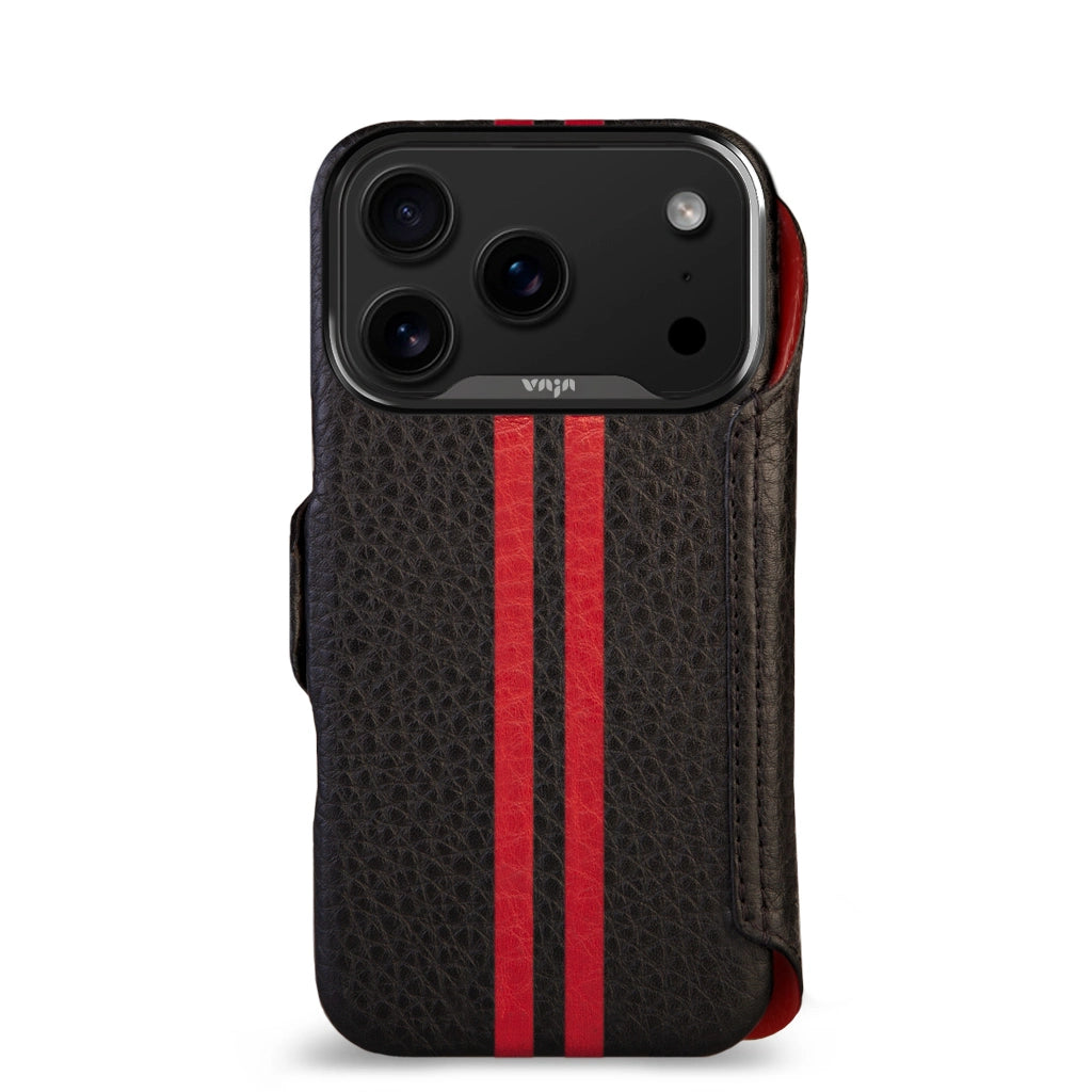 Wallet – iPhone 17 Pro leather case V-Magsafe - Vaja