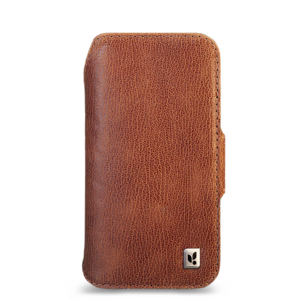 Wallet – iPhone 17 Pro leather case V-Magsafe - Parma Clove