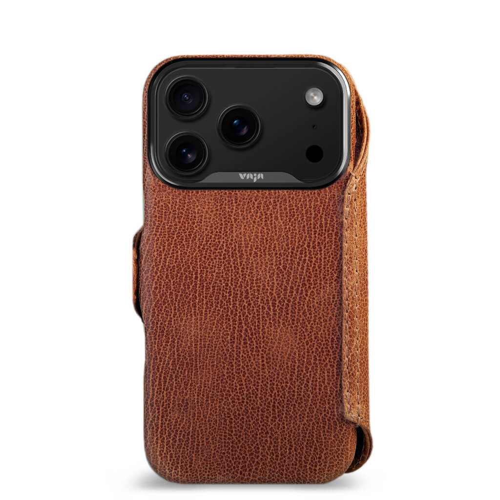 Wallet – iPhone 17 Pro leather case V-Magsafe