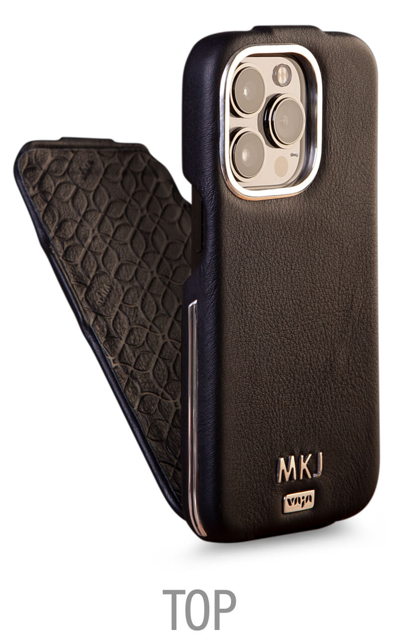 IPhone 14 Leather Case Gallery Top