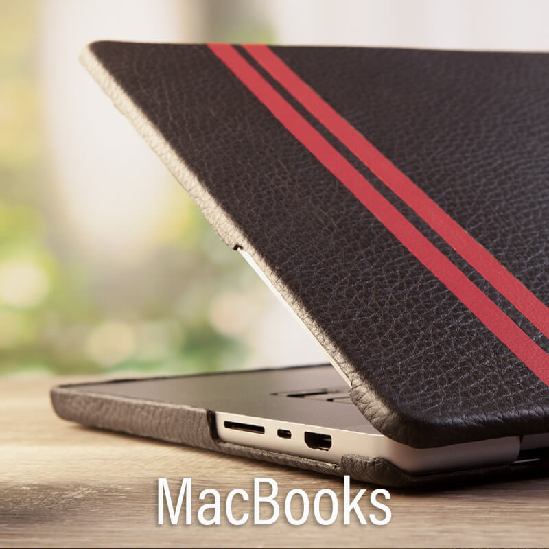 IPhone 14 Leather Case Slide Home Coleccion MacBook