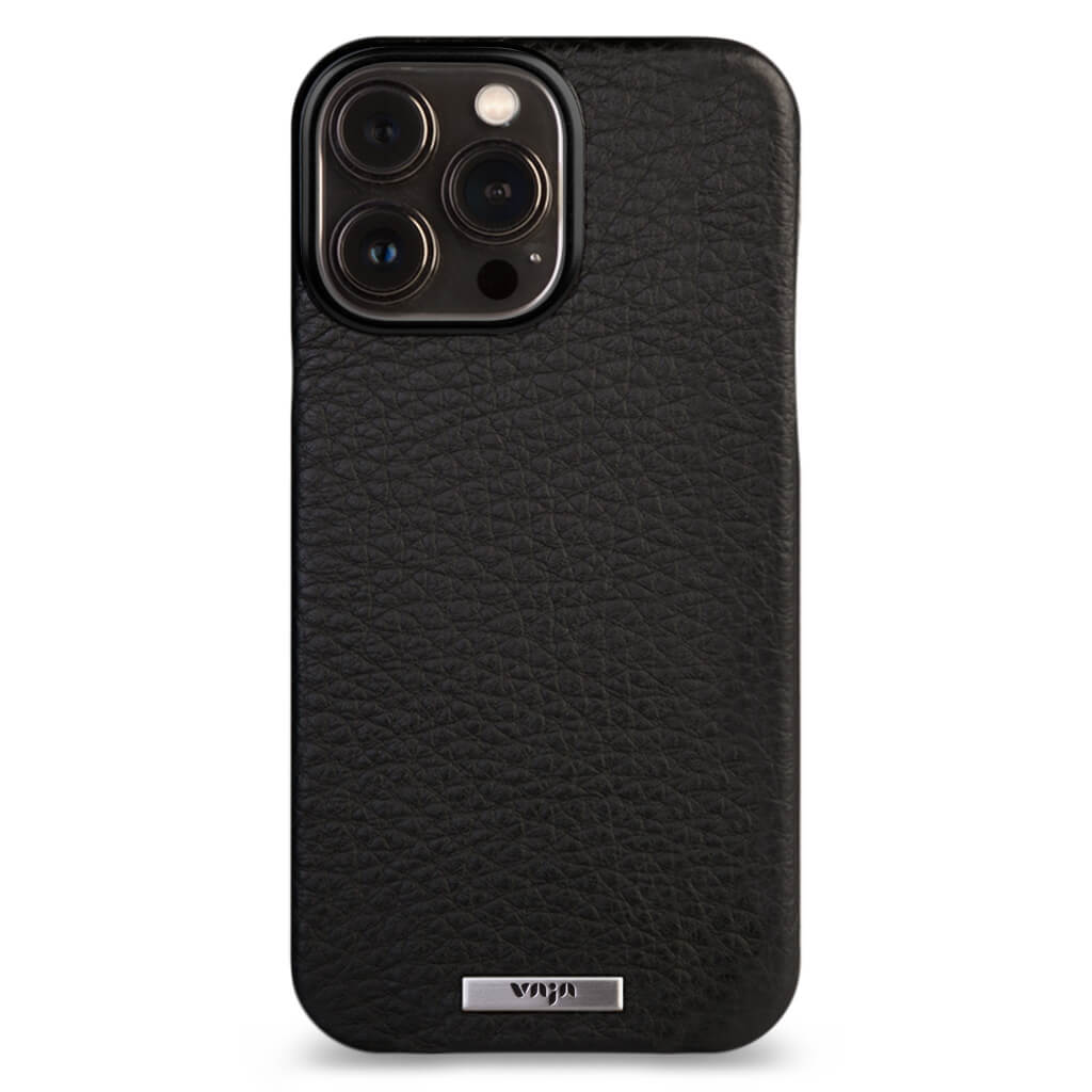 Grip iPhone 15 Pro Max leather case - Vaja