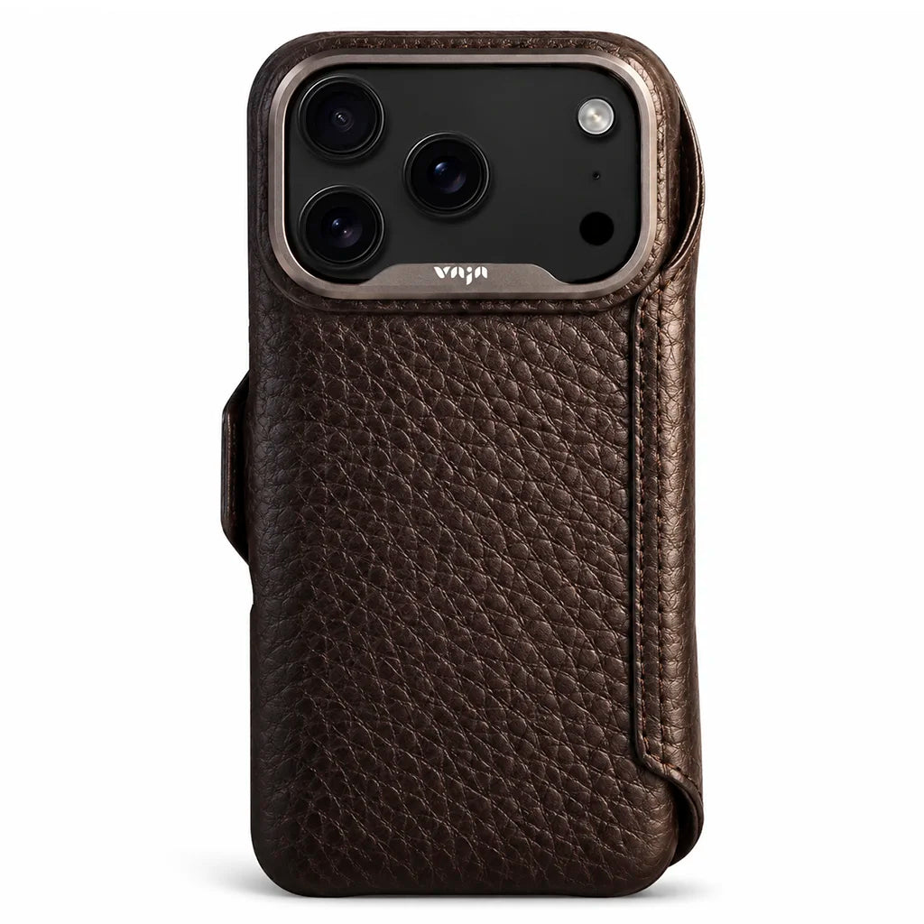 Wallet iPhone 18 Pro & iPhone 18 Pro Max Leather Case with MagSafe - Vaja