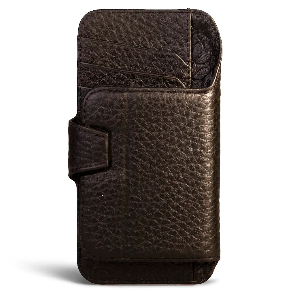 Wallet Wrap iPhone 18 Pro & iPhone 18 Pro Max Detachable Leather Wallet Add-On - Vaja