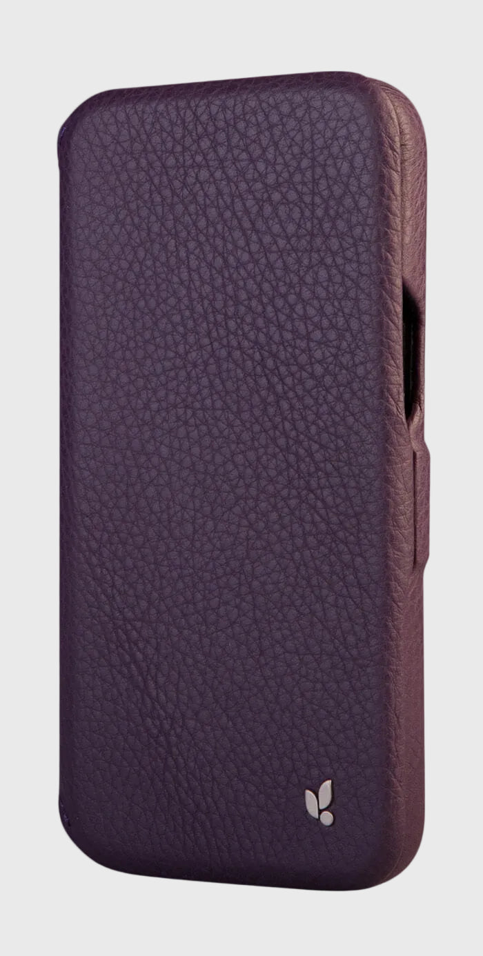iphone 14 Pro Max leather case Folio 1