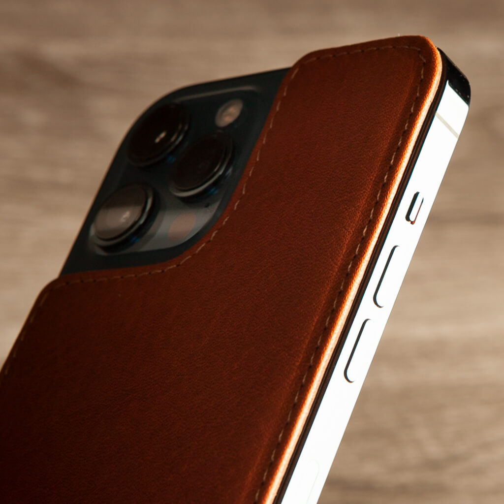 Timeless iPhone 12 mini leather accessory Vaja