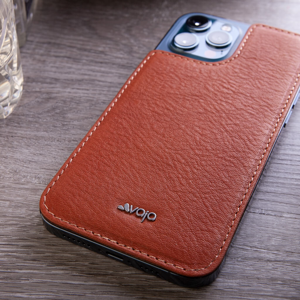 iPhone 12 Pro Max leather back - Vaja