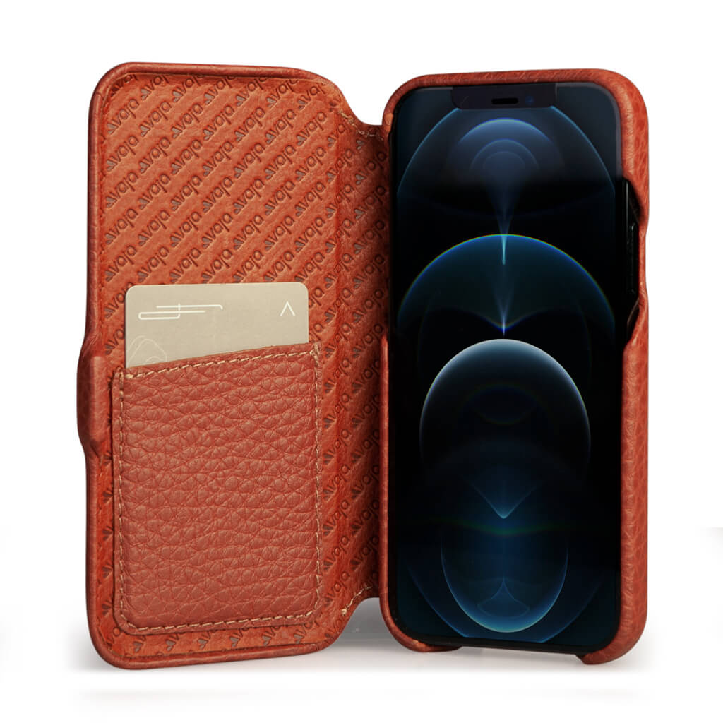 Leather Wallet iPhone 12 Pro Max MagSafe case - Vaja