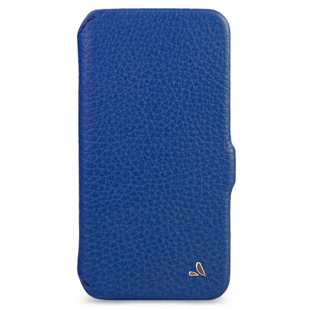 iPhone 12 Pro Max Folio Leather Case with MagSafe - Floater Olympian Blue
