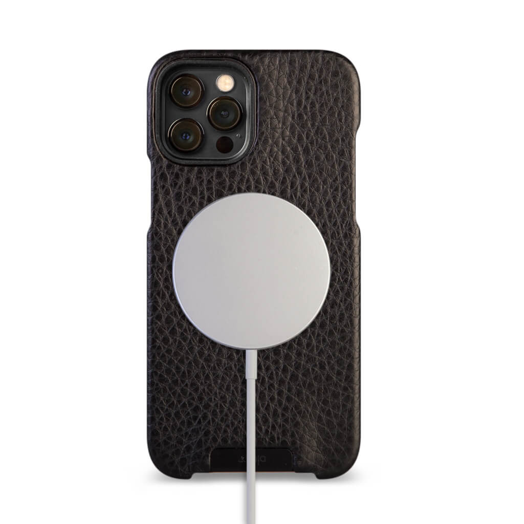 Grip iPhone 12 Pro Max leather case with MagSafe - Vaja