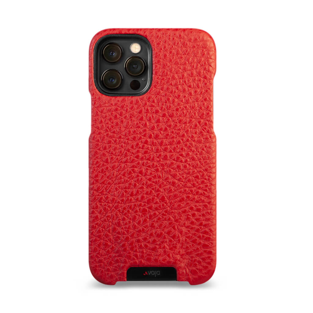 Grip iPhone 12 Pro Max leather case with MagSafe - Vaja