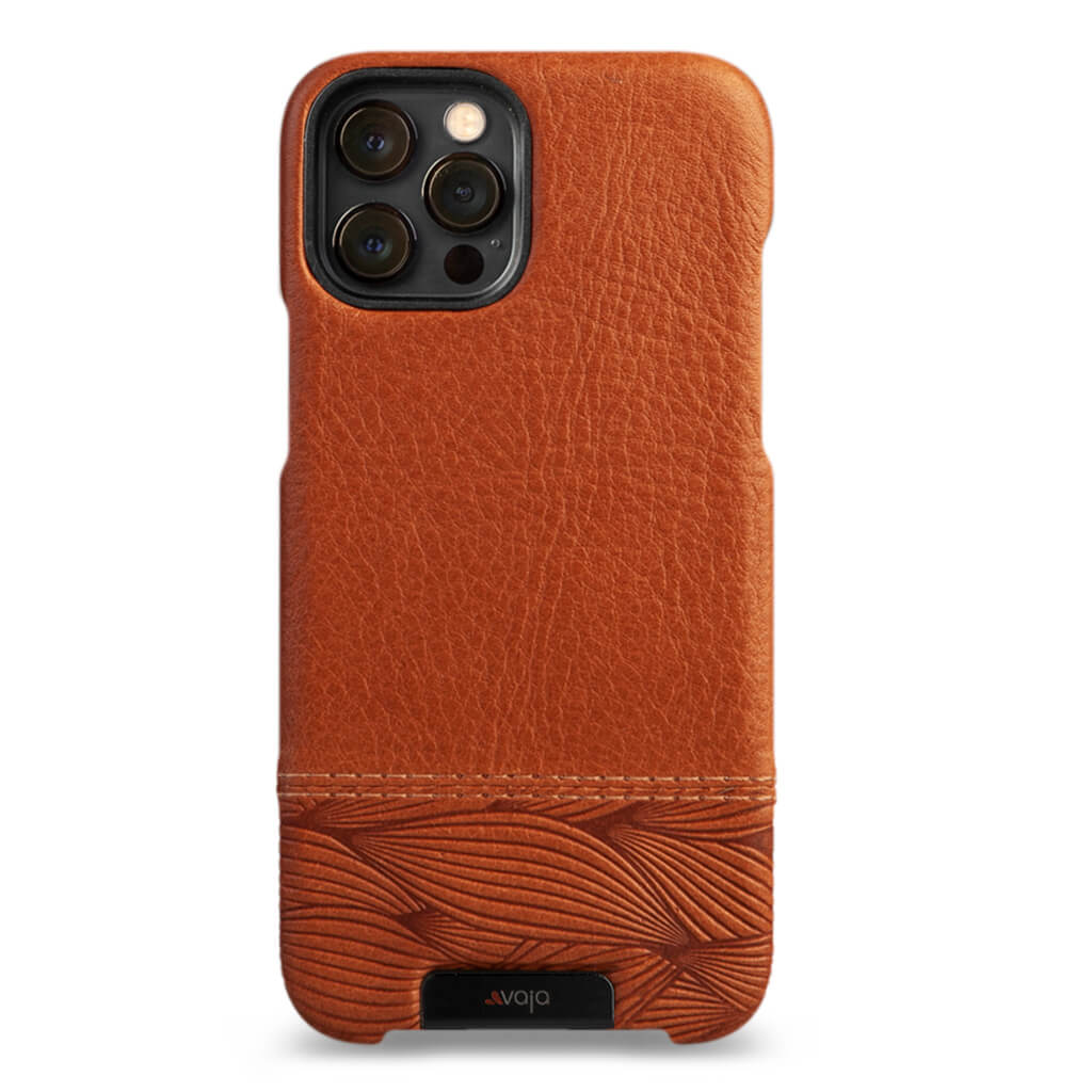 Grip Duo iPhone 12 pro Max Leather Case with MagSafe - Caramelo