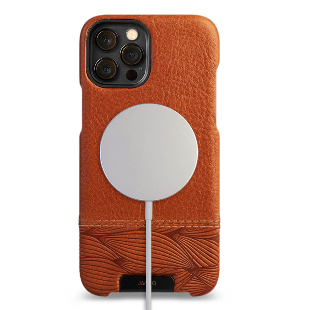 Grip Duo iPhone 12 pro Max Leather Case with MagSafe - Vaja