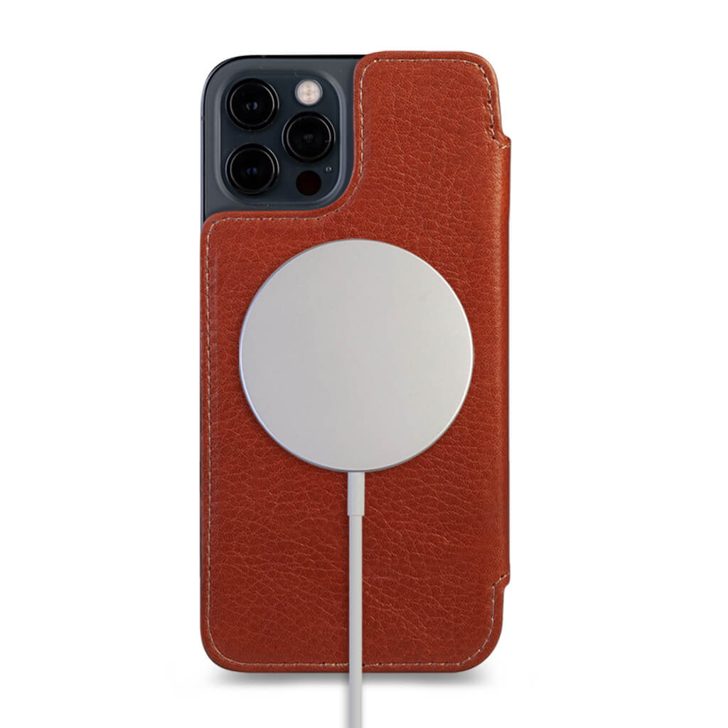 Nuova Pelle leather iPhone 12 Pro Max MagSafe case - Vaja