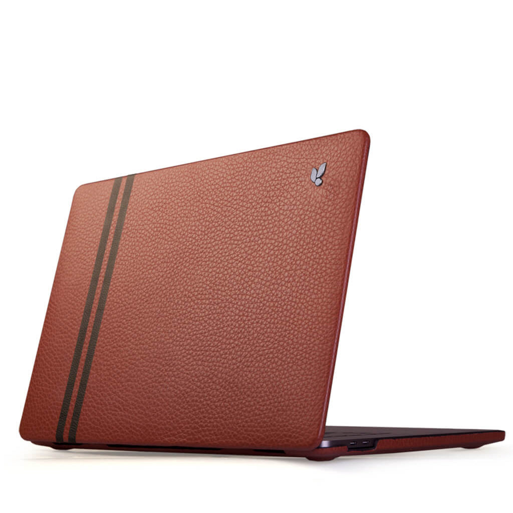 MacBook Pro 16” M4 Leather Suit (2023/2024) - GT Floater Saddle Tan and Caterina Black