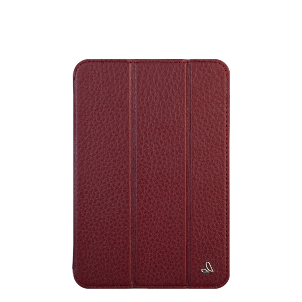 Nuova Pelle iPad Mini 7 Leather Case 2024 - Floater Ruby Wine