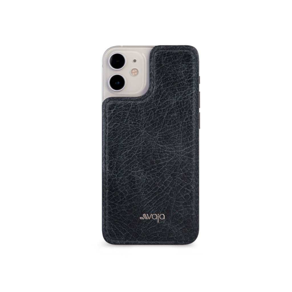 iPhone 12 Mini leather back - Vaja