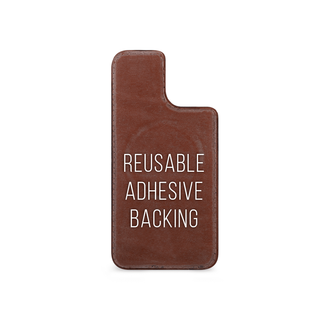 iPhone 12 Mini leather back - Vaja