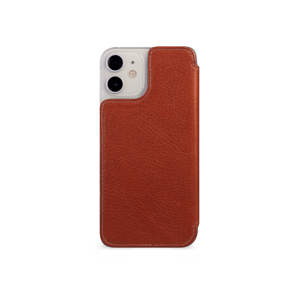 Nuova Pelle leather iPhone 12 Mini MagSafe case - Vaja