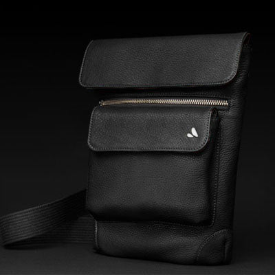 Sale - Premium Leather Messenger Bag for 7