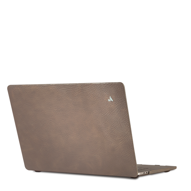SUIT - Macbook Pro 13" Leather Case M2 - Pull Up Canela