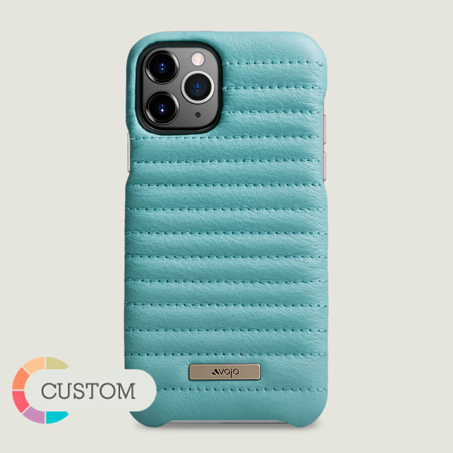 Custom Grip Rider iPhone 11 Pro leather case - Vaja