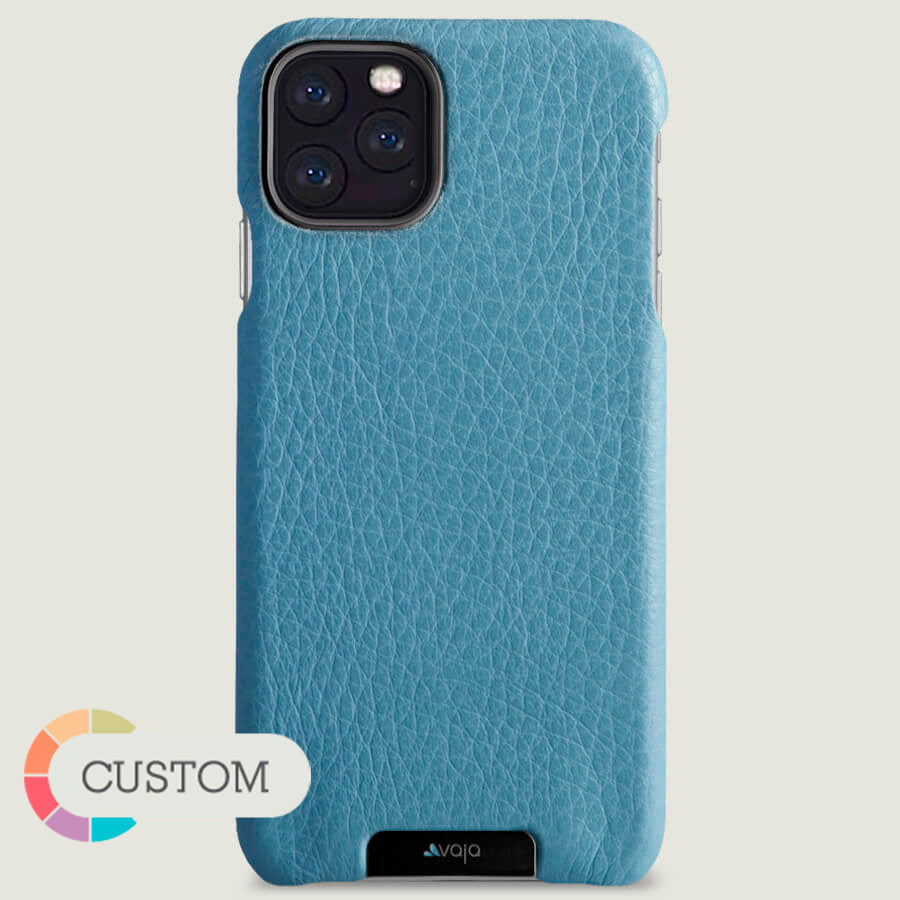 Customizable Grip iPhone 11 Pro Max leather case - Vaja