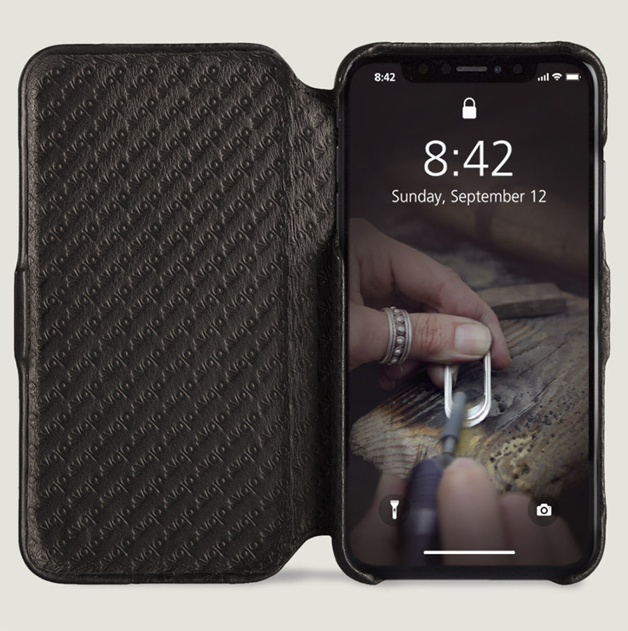 Folio - iPhone Xs Max Leather Case