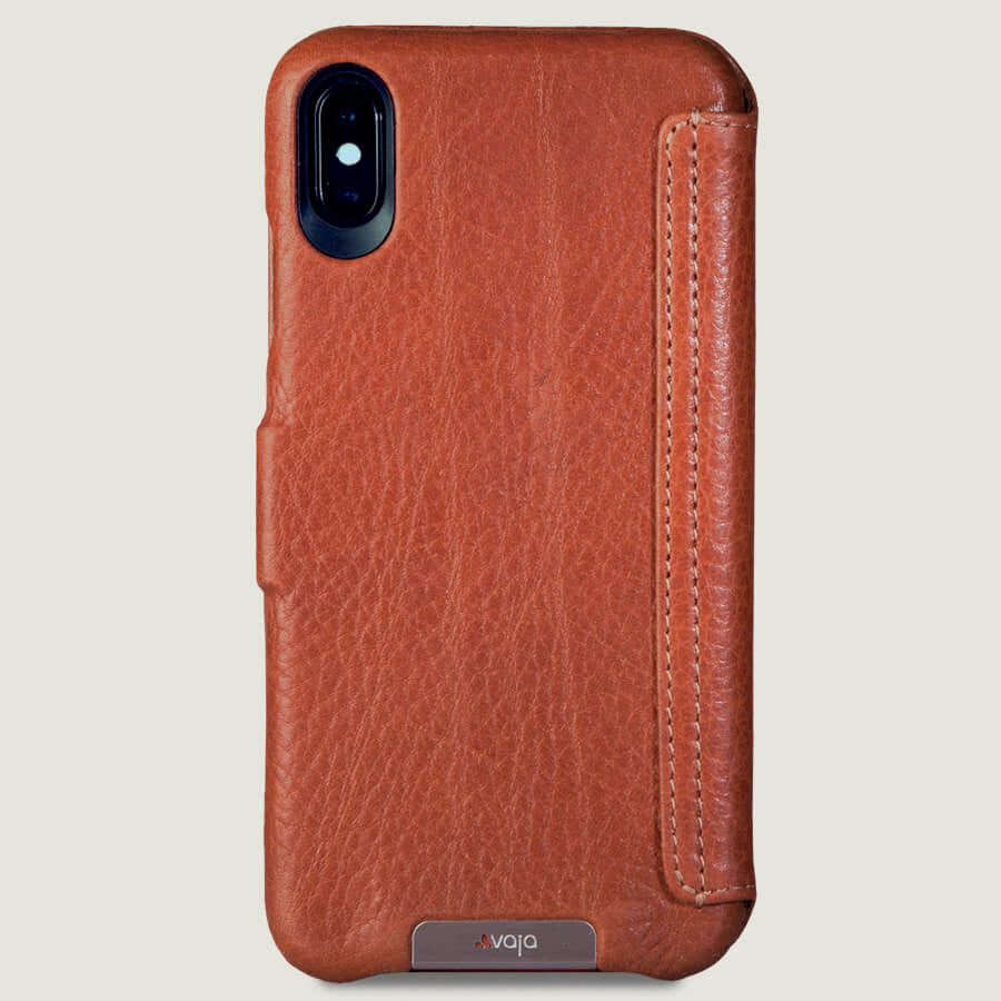 Folio - iPhone Xs Max Leather Case - Vaja