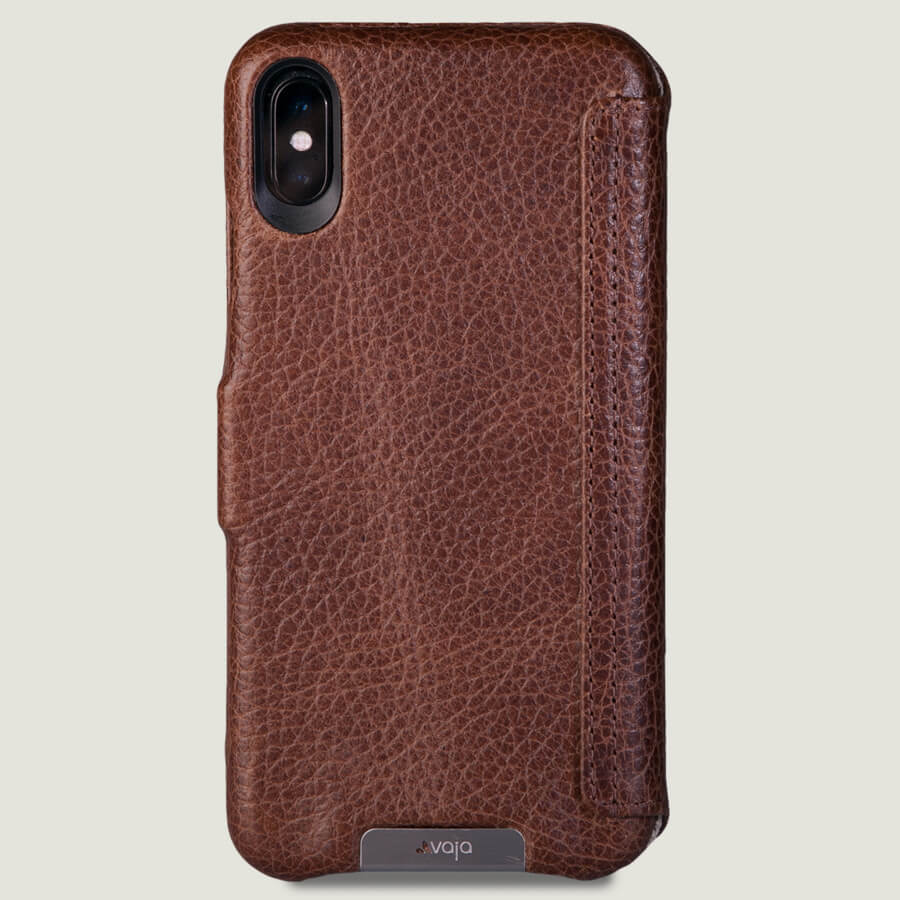 Folio - iPhone Xs Max Leather Case - Vaja