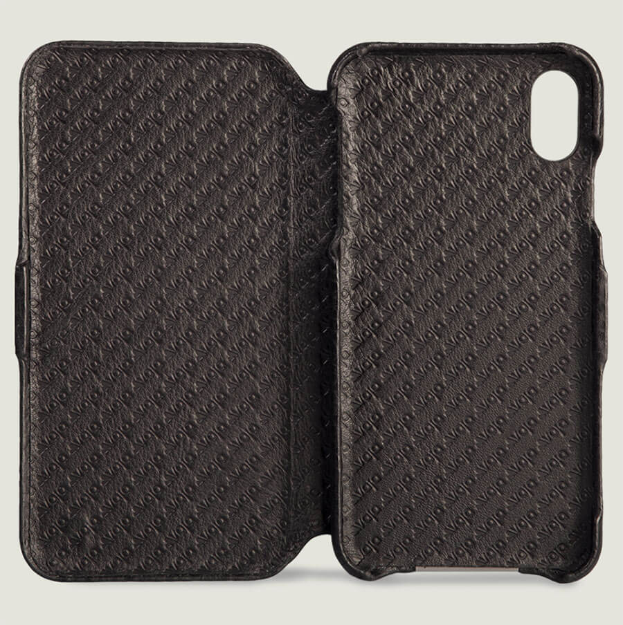 Folio - iPhone Xs Max Leather Case - Vaja