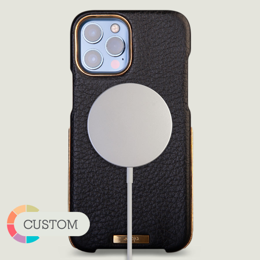 Gold Grip iPhone 12 Pro Max Leather Case - Limited Edition - - Vaja