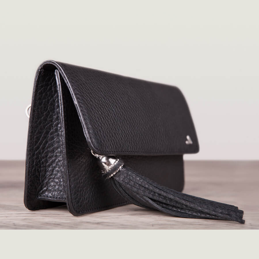 Alma Leather Clutch - Vaja
