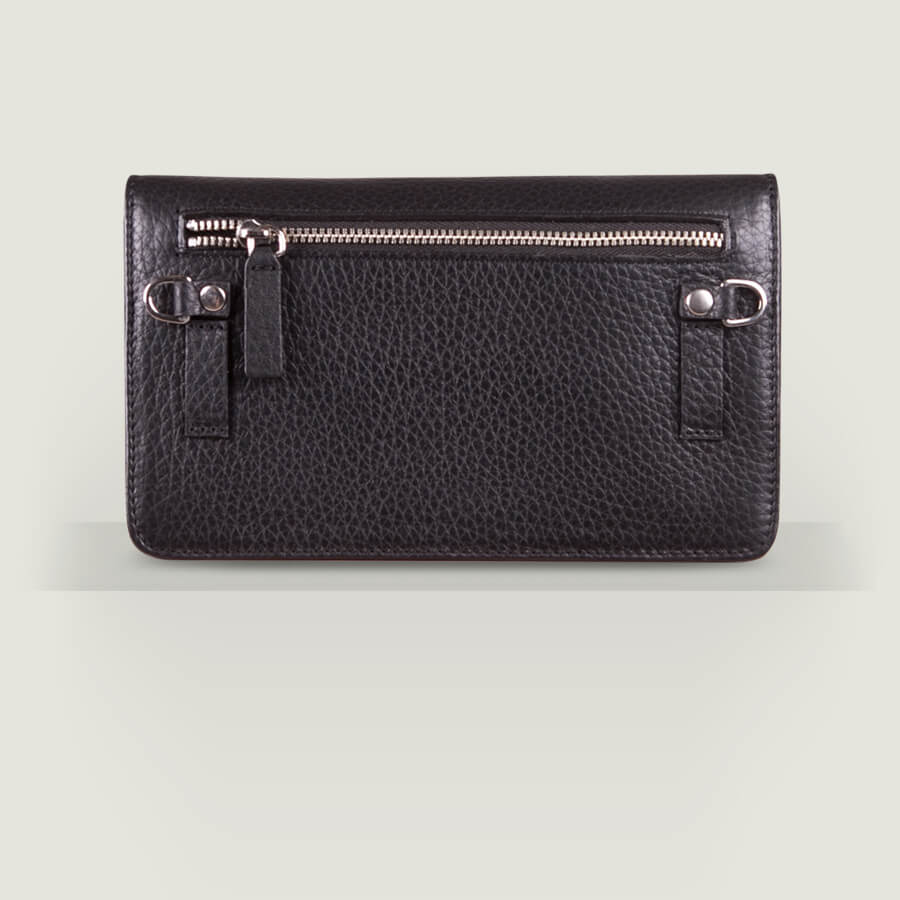 Alma Leather Clutch - Vaja