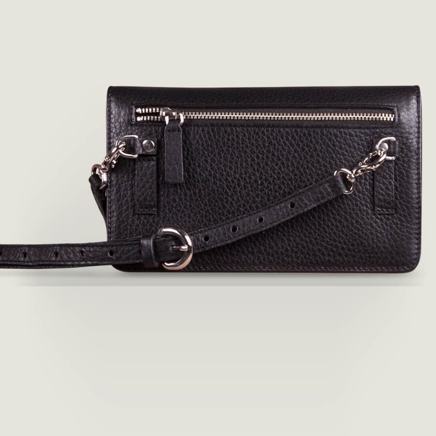 Alma Leather Clutch - Vaja