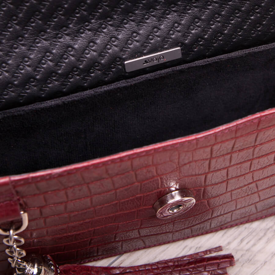 Alma Leather Clutch - Vaja