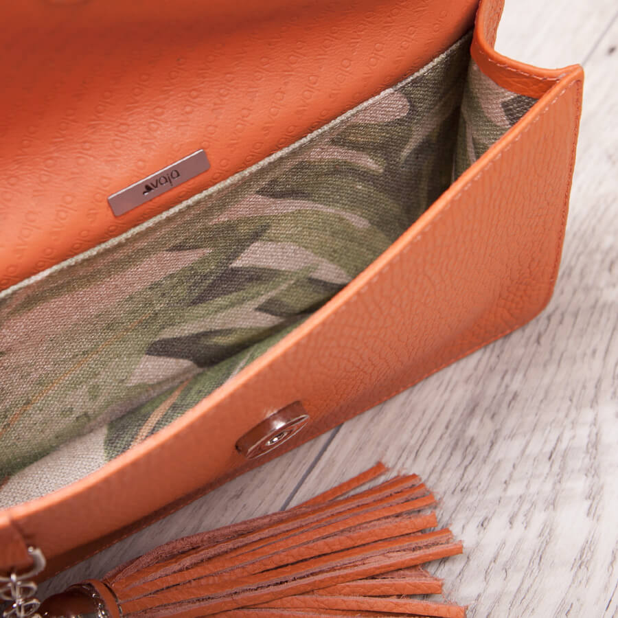 Alma Leather Clutch - Vaja