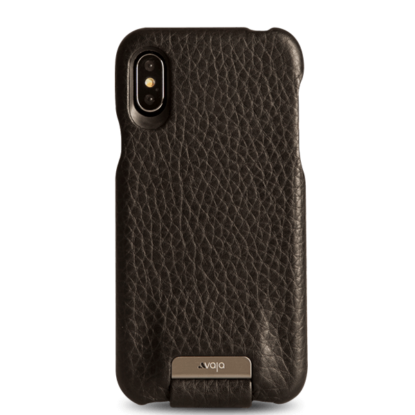 Top iPhone X / iPhone Xs Leather Case - Vaja