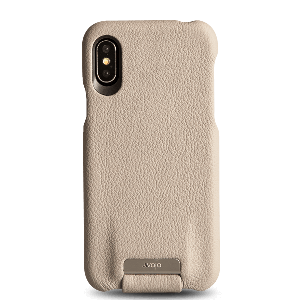 Top iPhone X / iPhone Xs Leather Case - Vaja