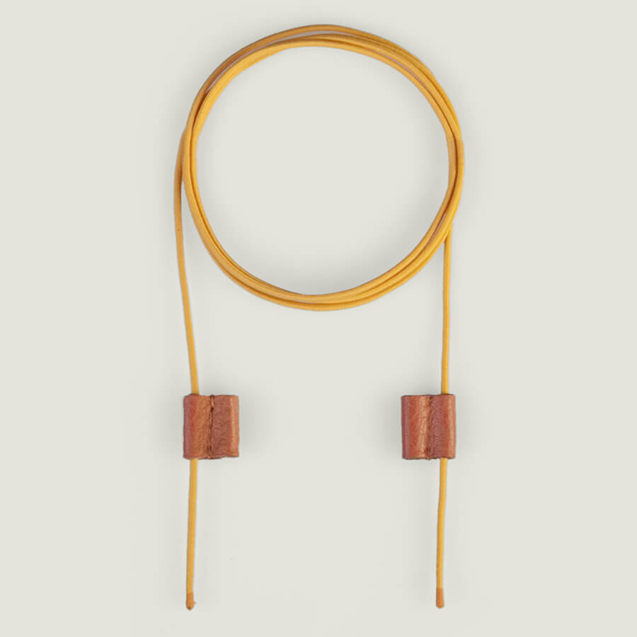Replaceable Elastic Ear Loops for Vaja Mask - Orange