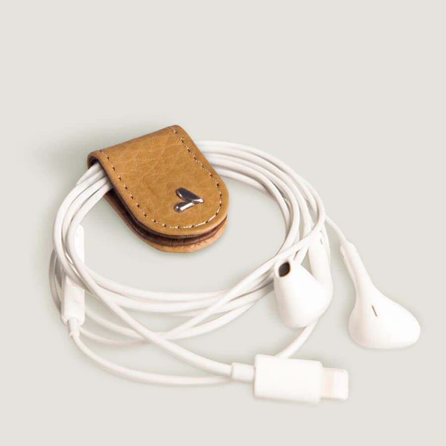 Leather jaws Cable Holder - Bridge London