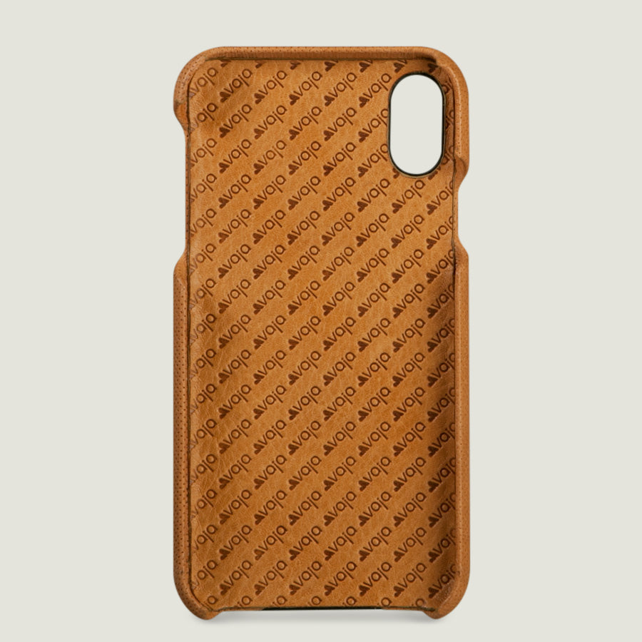 Grip iPhone X / iPhone Xs Leather Case - Vaja