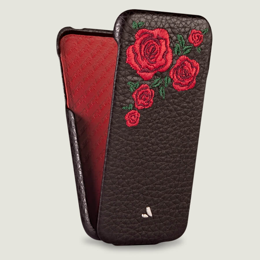 Top Amy iPhone X / iPhone Xs Leather Case - Vaja