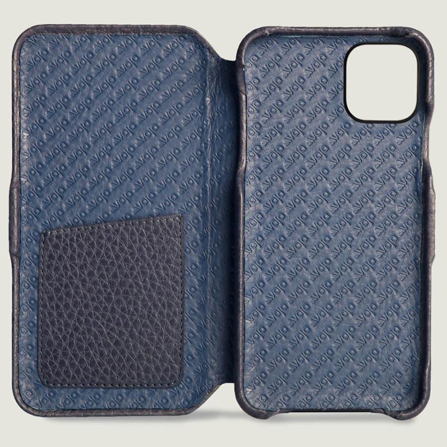 Folio iPhone 11 Pro leather case - Vaja